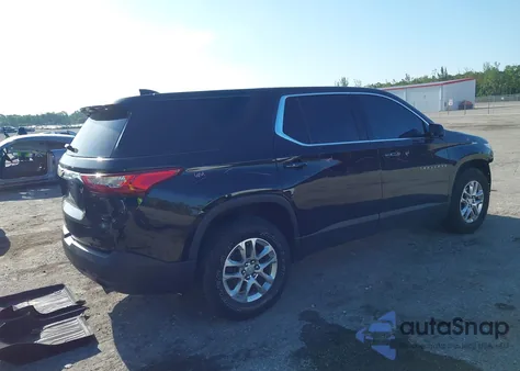2019 Chevrolet Traverse Ls z USA, uszkodzony, nr VIN 1GNERFKW0KJ222753